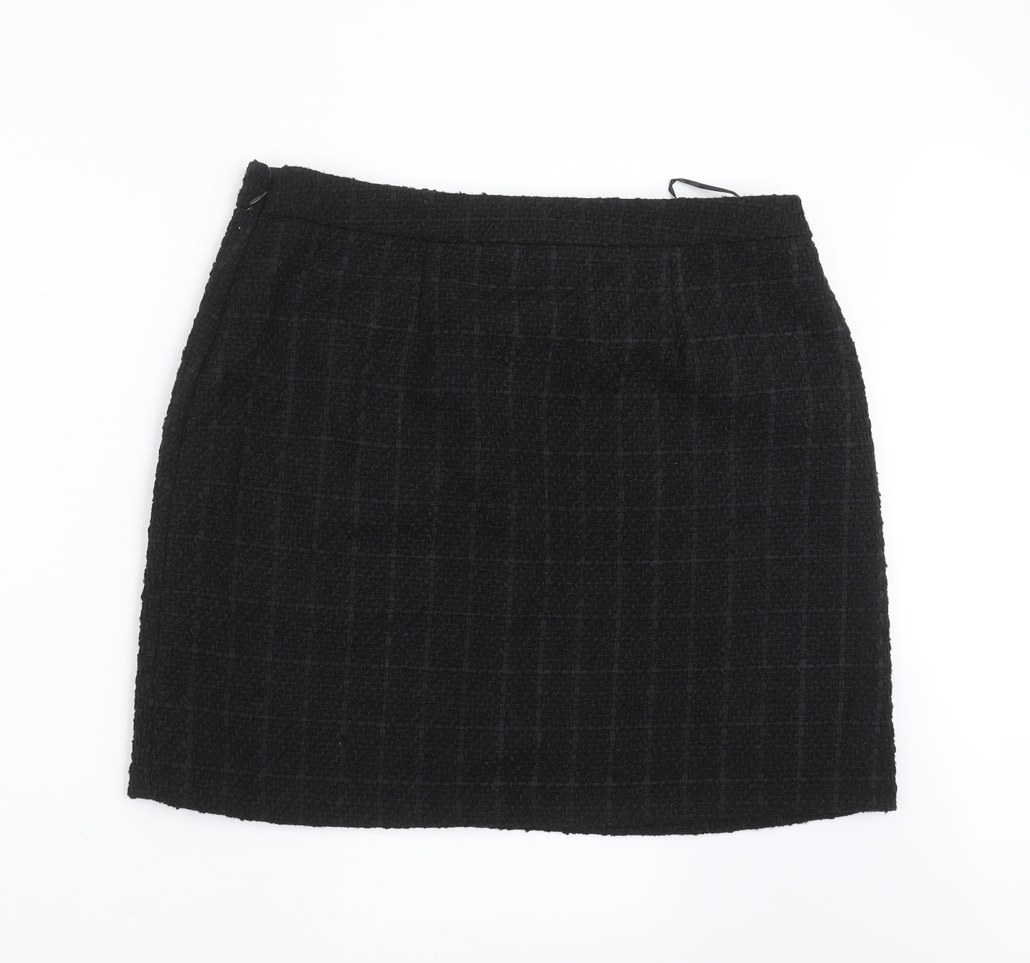 F&F Womens Black   A-Line Skirt Size 16