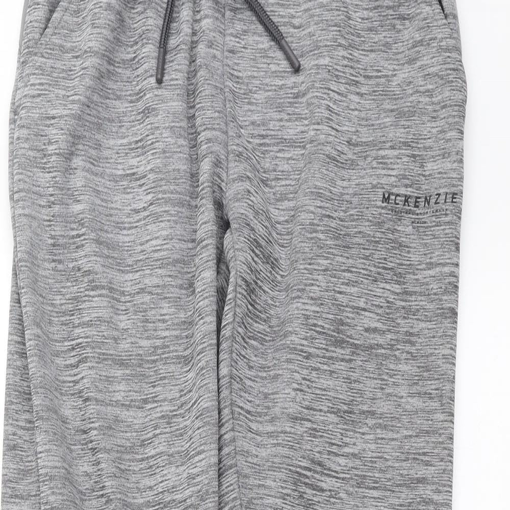 McKenzie Mens Grey   Jogger Trousers Size S L29 in