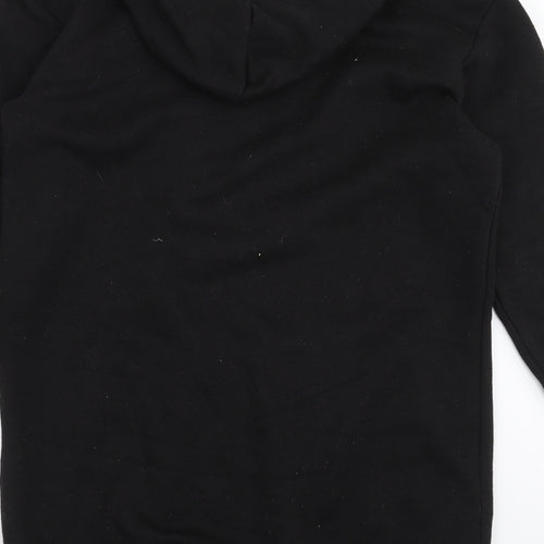 Boohoo Womens Black   Pullover Hoodie Size S