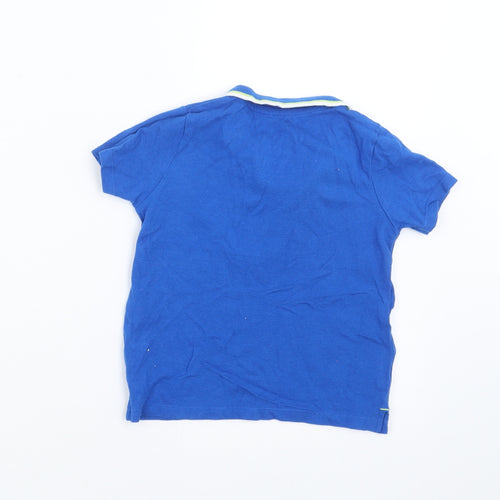 Fred & FLo Baby Blue   Basic Polo Size 18-24 Months