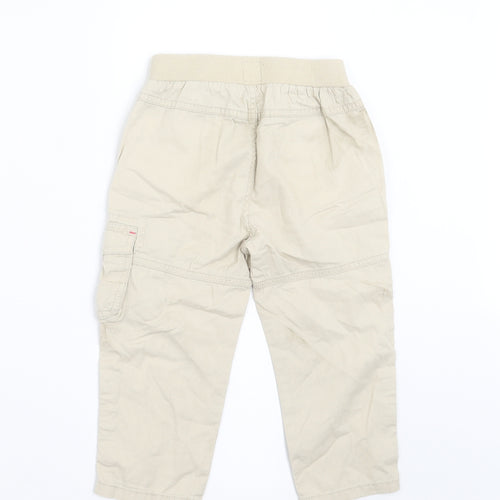 Gap Girls Beige   Cargo Trousers Size 3 Years