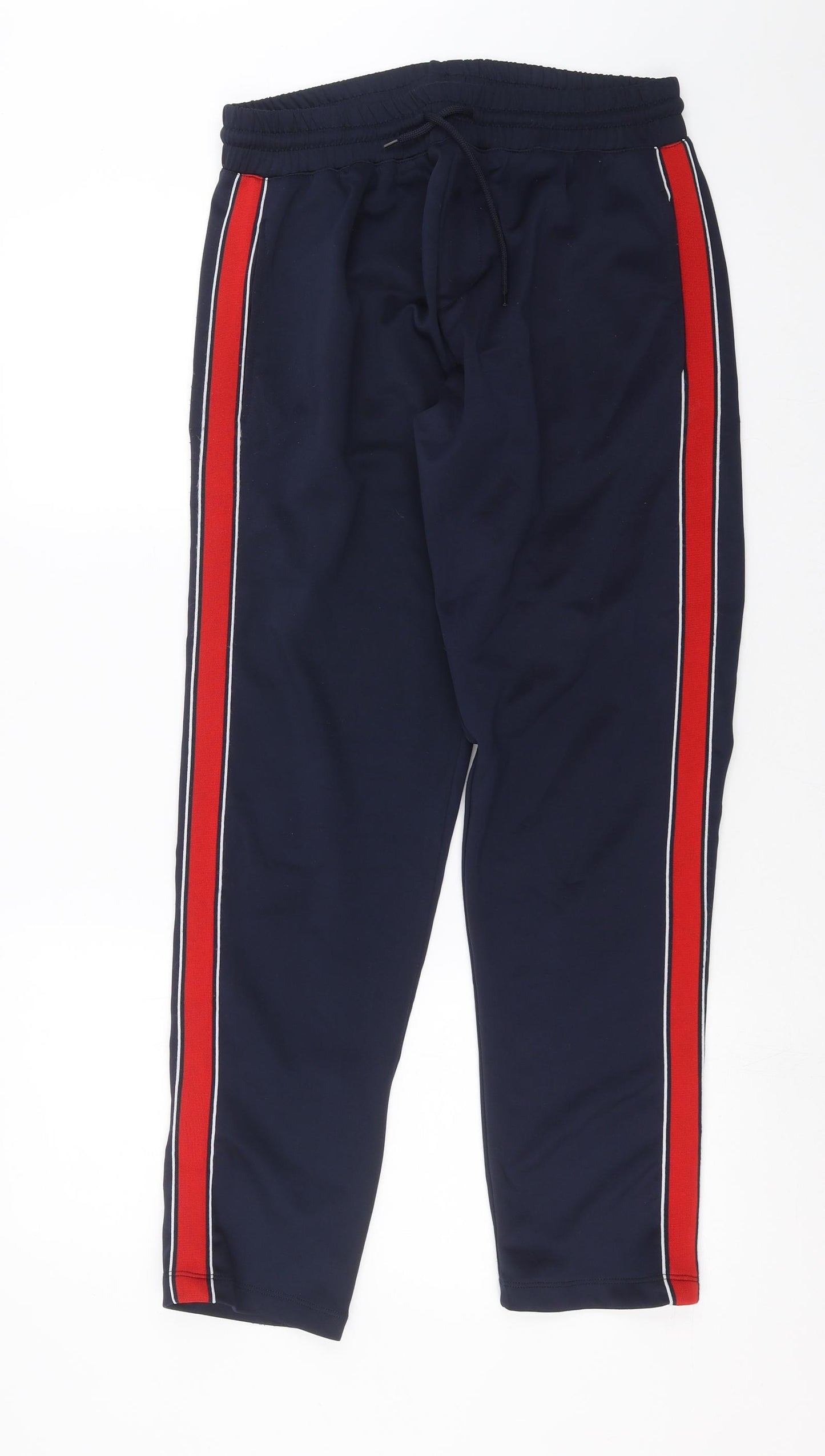 Bershka Mens Blue   Jogger Trousers Size L L30 in
