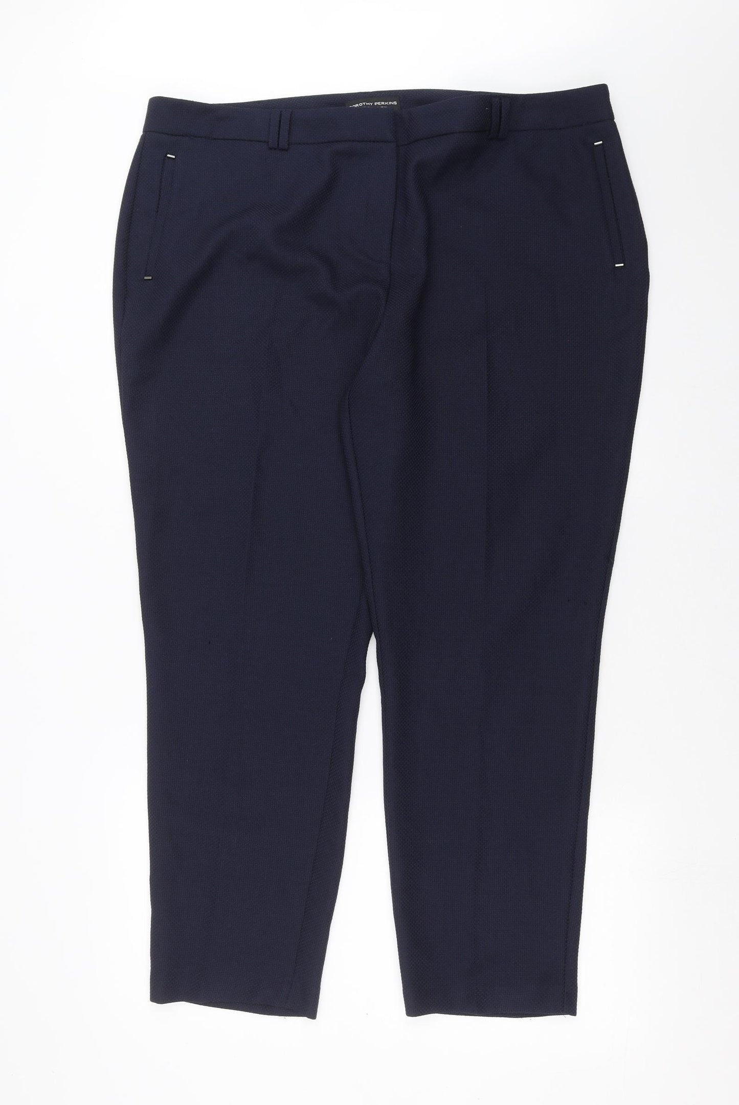 Dorothy Perkins Womens Blue   Trousers  Size 20 L28 in