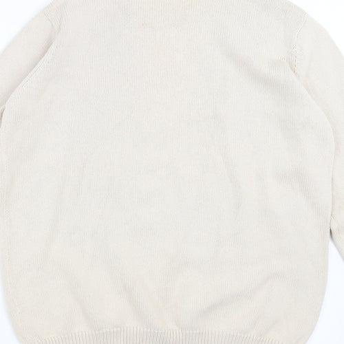 Essentials Womens Beige  Knit Pullover Jumper Size 14