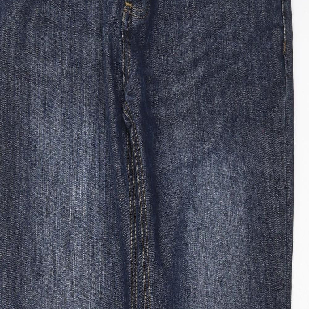 Primark Mens Blue  Denim Straight Jeans Size 32 in L29 in