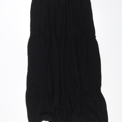 Marks and Spencer Womens Black   Maxi Skirt Size 12