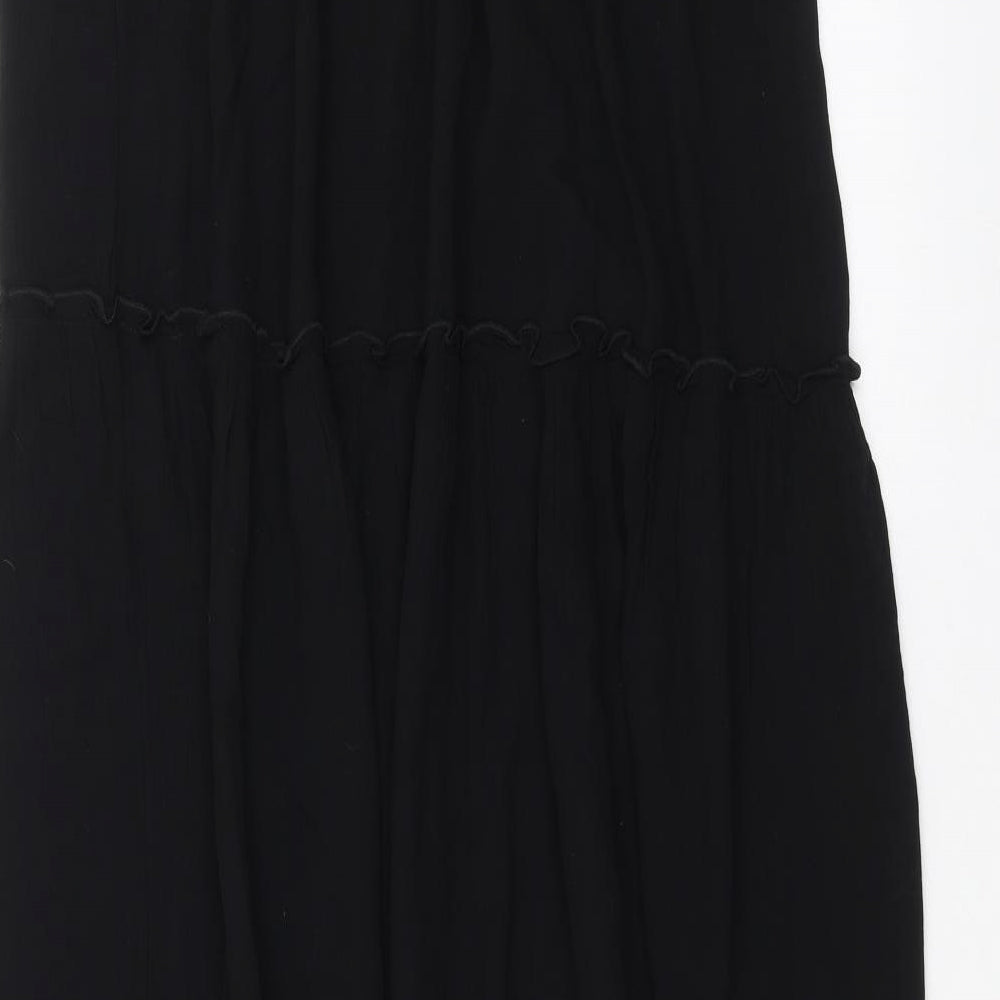 Marks and Spencer Womens Black   Maxi Skirt Size 12