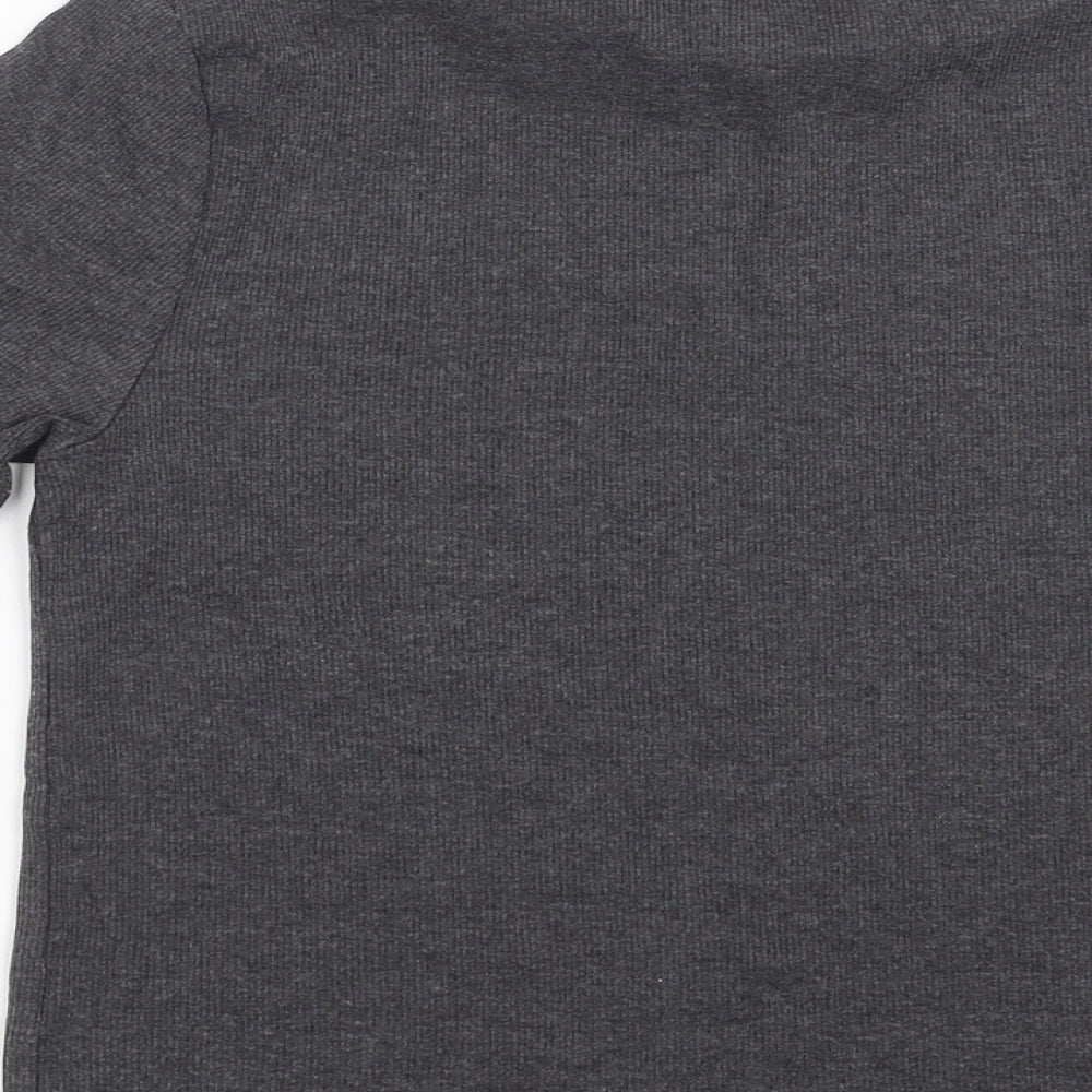 Divided by H&M Womens Grey   Basic T-Shirt Size M