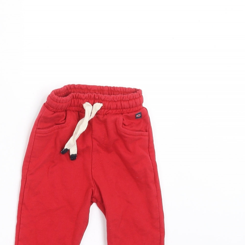 Weekend A La Mer Baby Red   Jogger Trousers Size 12 Months