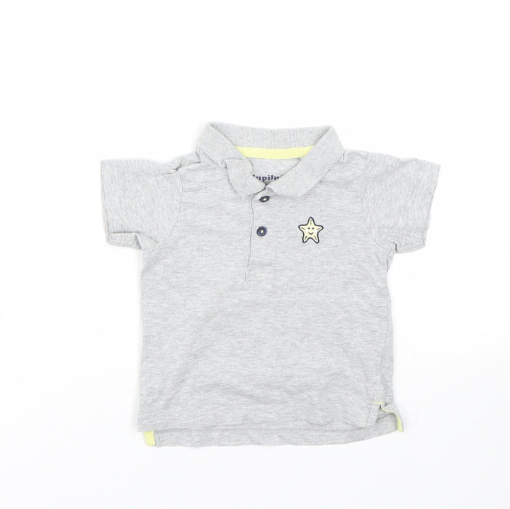 Lupilu Baby Grey Pullover T-Shirt Size 9-12 Months