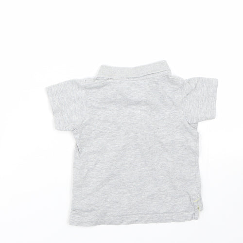 Lupilu Baby Grey   Pullover T-Shirt Size 9-12 Months