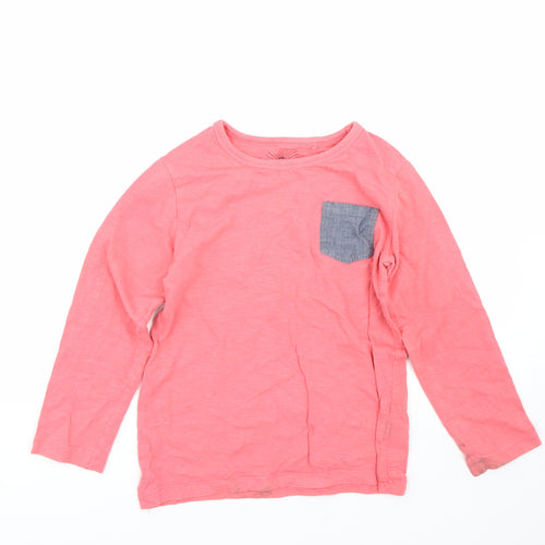 NEXT Girls Red   Basic T-Shirt Size 5-6 Years