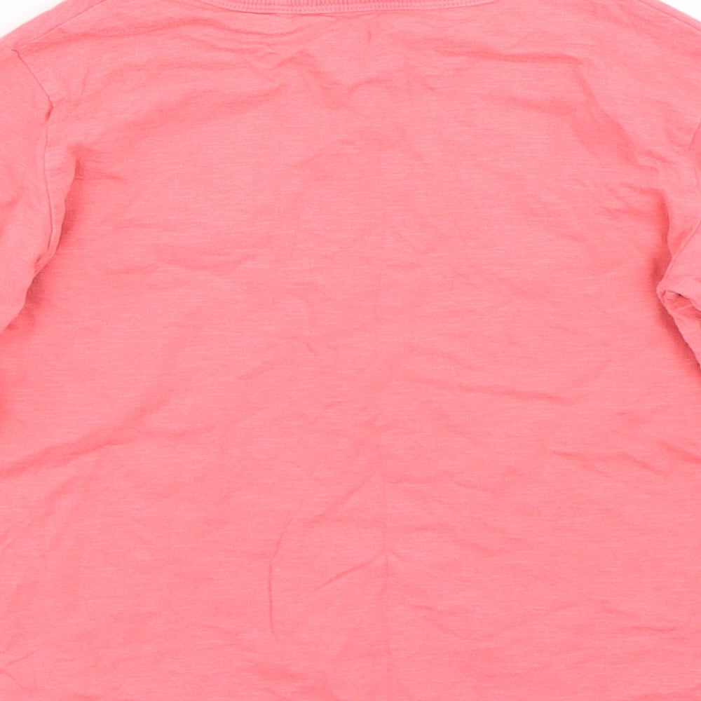 NEXT Girls Red   Basic T-Shirt Size 5-6 Years