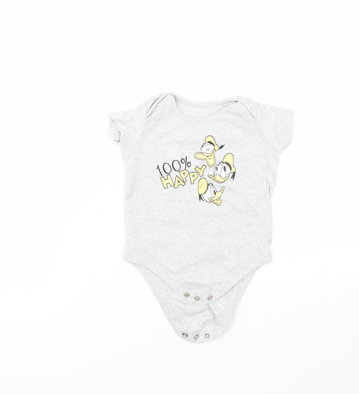 Disney Baby Grey Babygrow One-Piece Size 3-6 Months - Disney