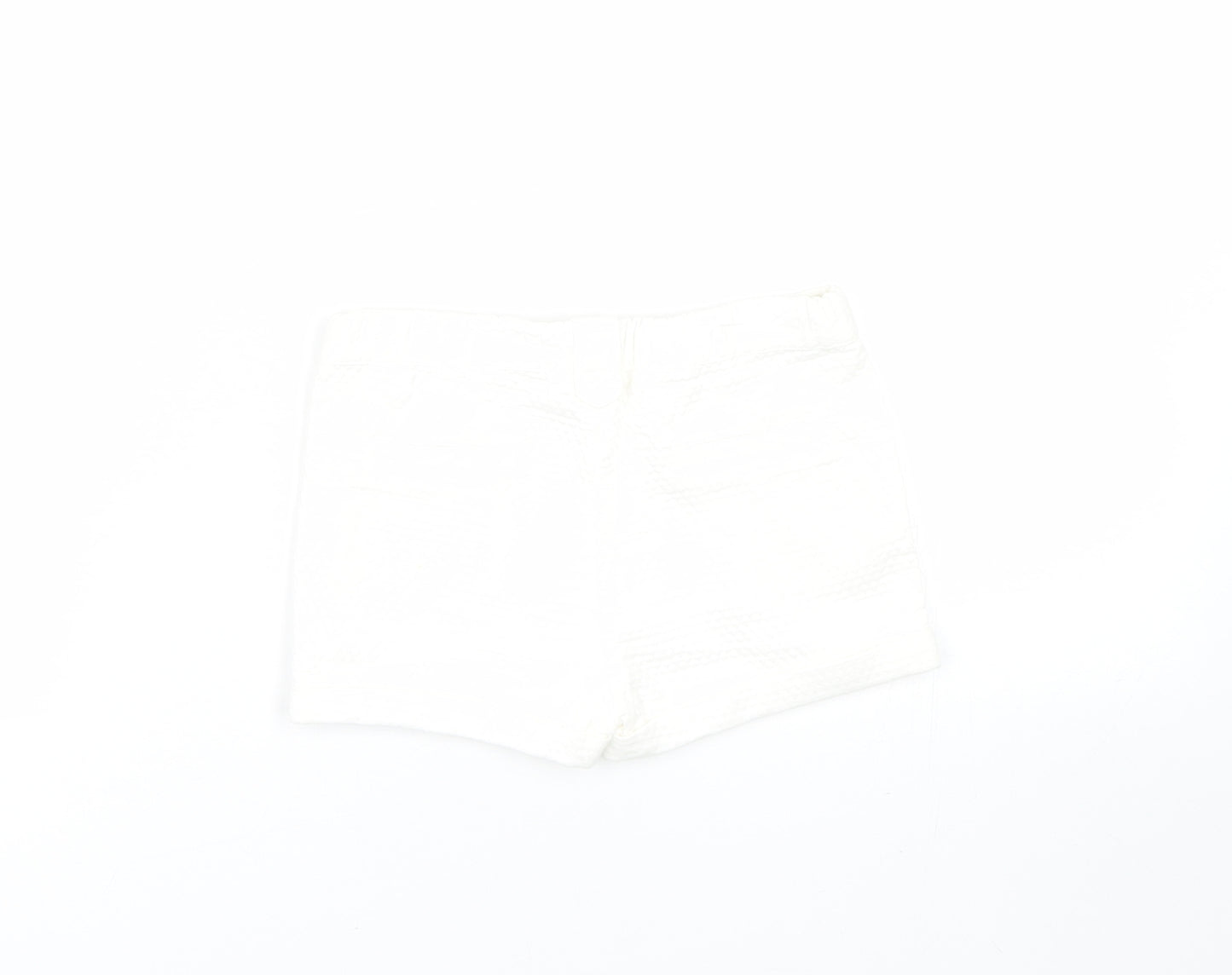 Zara Girls White Argyle/Diamond  Cropped Trousers Size 18-24 Months  - Shorts