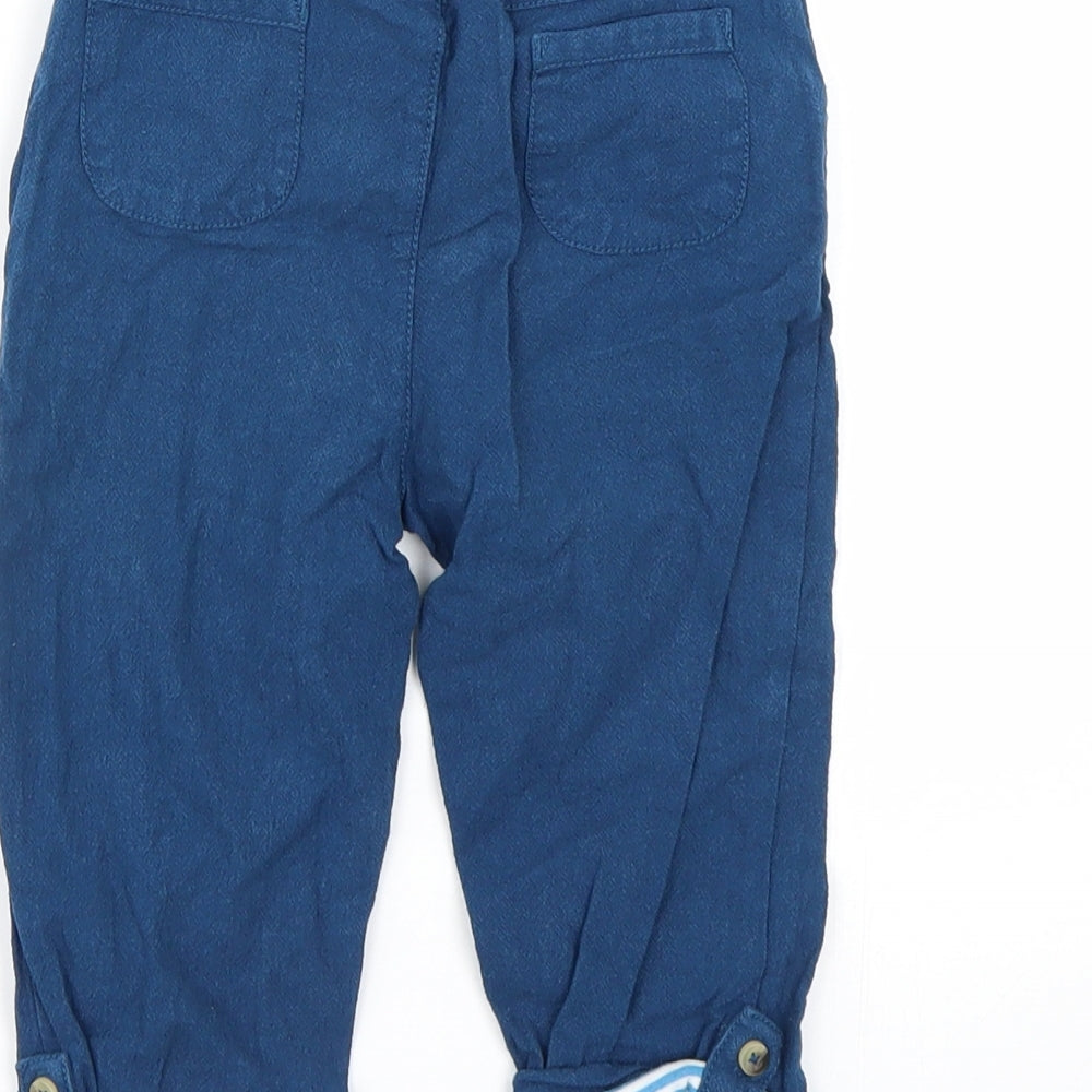 John Lewis Boys Blue   Sweatpants Trousers Size 18-24 Months
