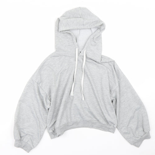 Preworn Womens Grey   Cape Hoodie Size S