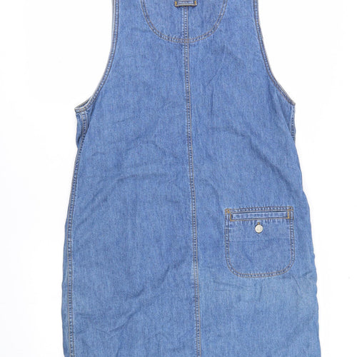 TapeMeasure Womens Blue   Tank Dress  Size M