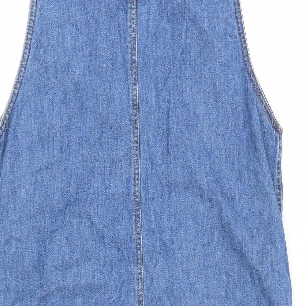 TapeMeasure Womens Blue   Tank Dress  Size M