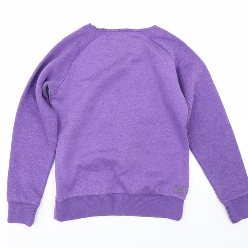 Lonsdale Womens Purple   Pullover Sweatshirt Size M