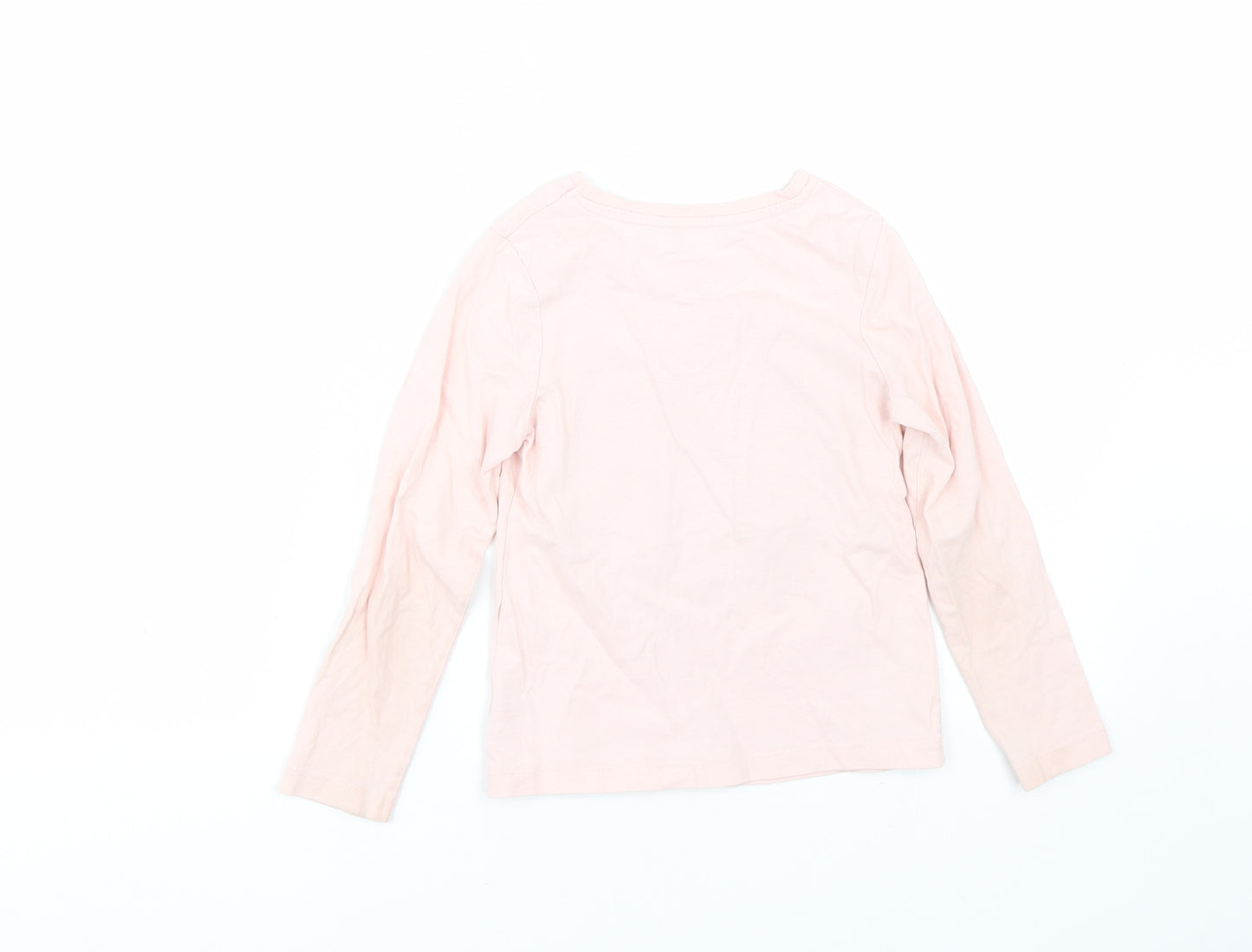 George Girls Pink   Basic T-Shirt Size 5-6 Years  - Pudsey Bear