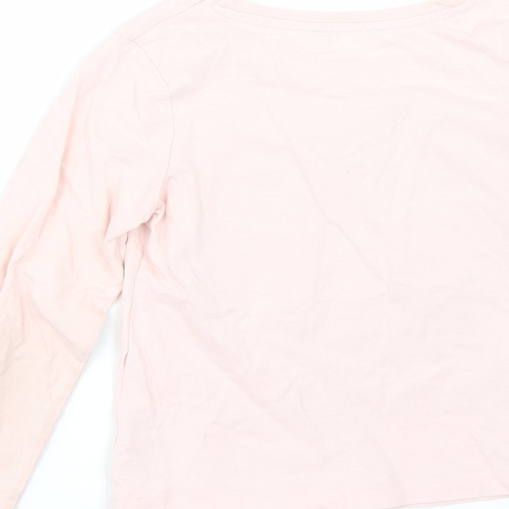 George Girls Pink   Basic T-Shirt Size 5-6 Years  - Pudsey Bear