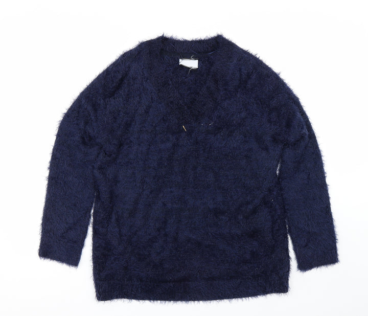 Dorothy Perkins Womens Blue   Pullover Jumper Size S