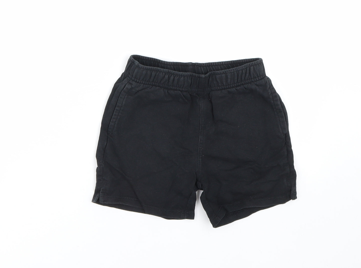NEXT Boys Black   Sweat Shorts Size 6 Years