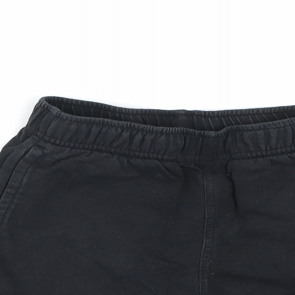 NEXT Boys Black   Sweat Shorts Size 6 Years
