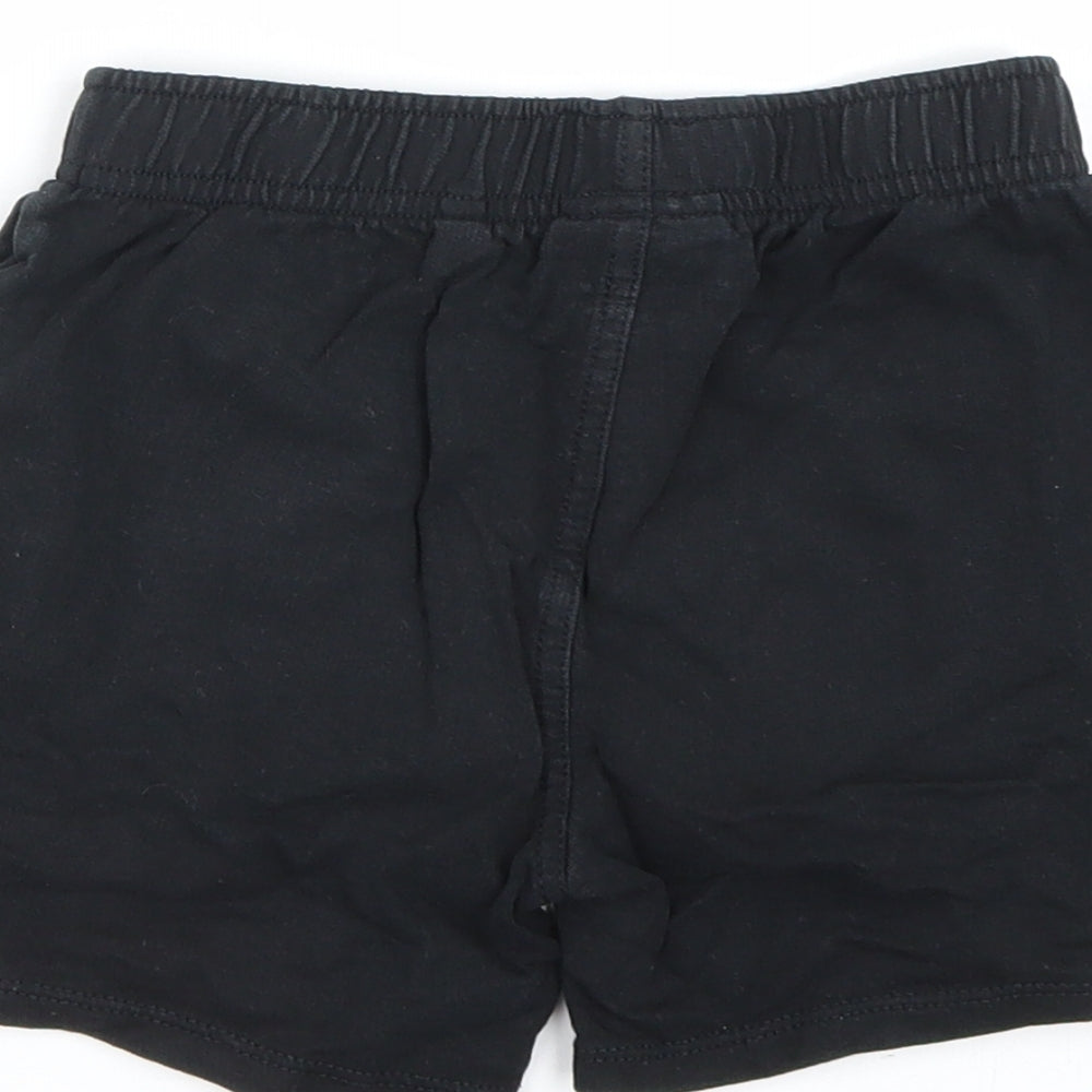 NEXT Boys Black   Sweat Shorts Size 6 Years