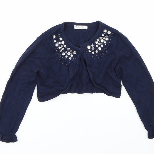 Couture Princess Girls Blue   Cape Jumper Size 5 Years