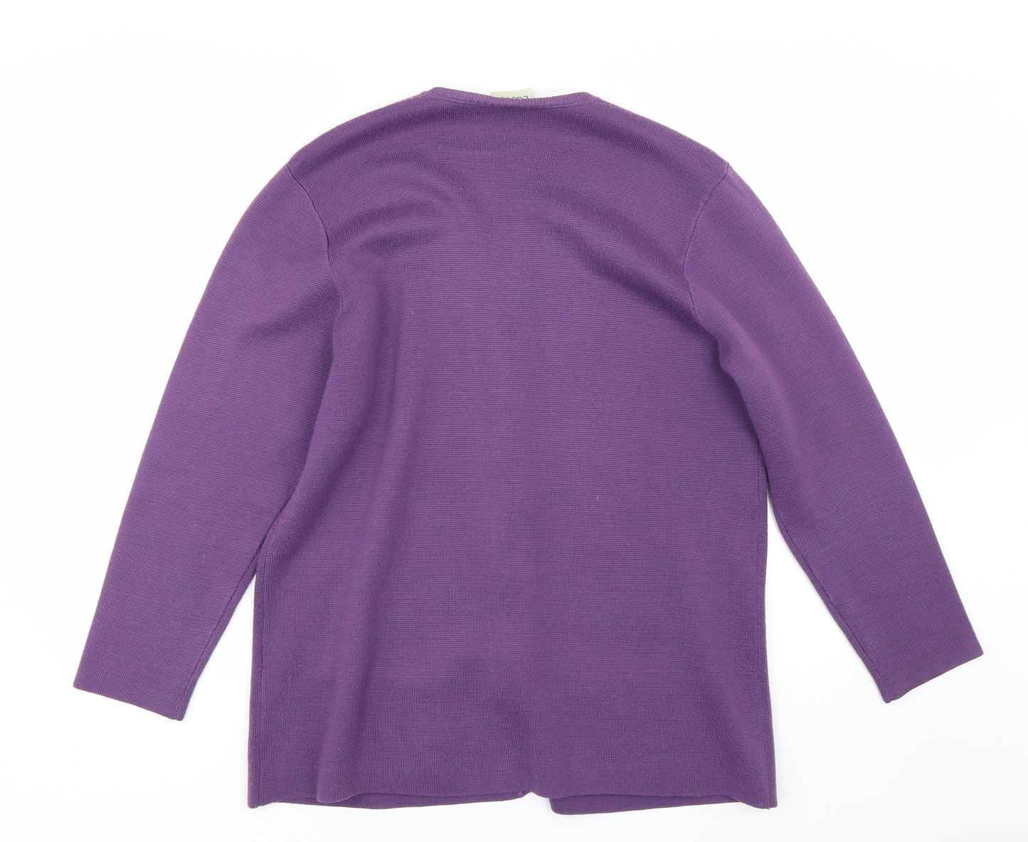 Eastex Womens Purple   Cardigan Jumper Size 18