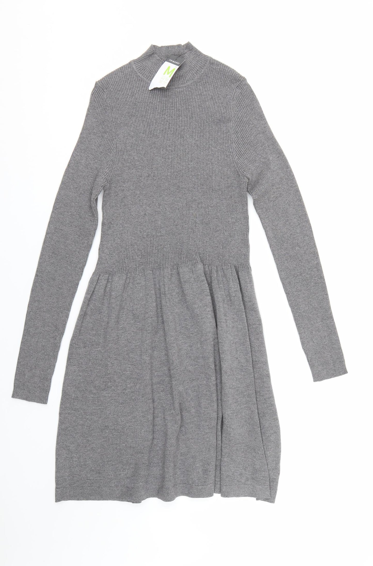 Primark Womens Grey   T-Shirt Dress  Size M