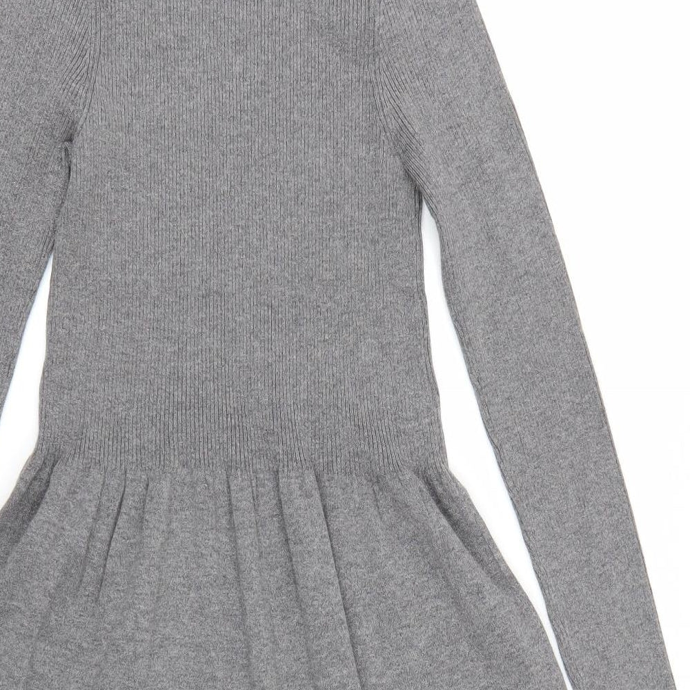 Primark Womens Grey   T-Shirt Dress  Size M