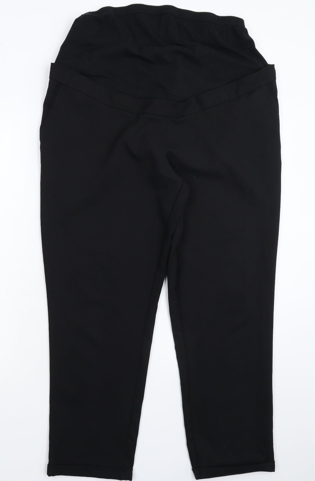 New Look Womens Black   Trousers  Size 16 L26 in