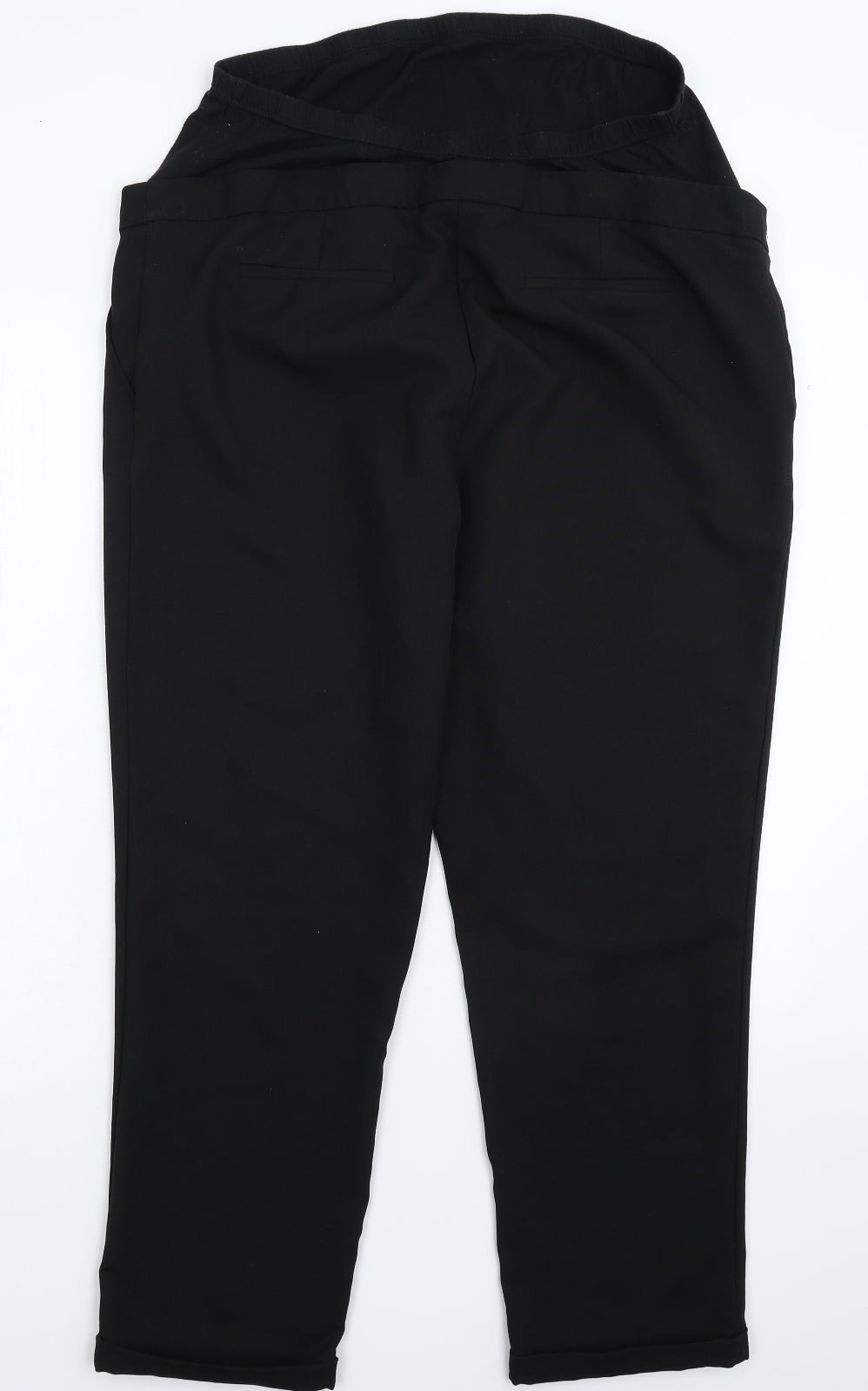 New Look Womens Black   Trousers  Size 16 L26 in