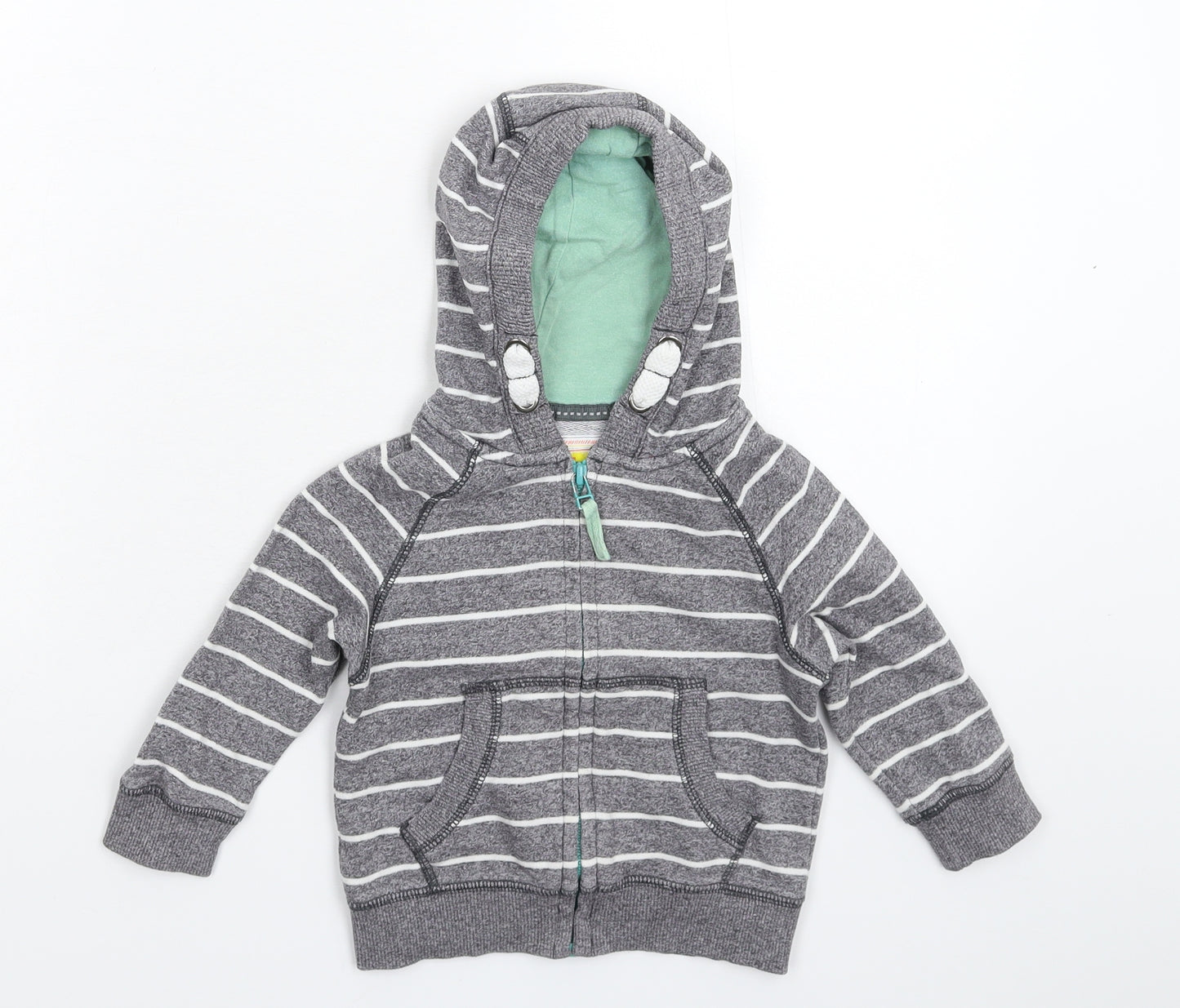 TU Baby Grey Striped  Jacket  Size 9-12 Months