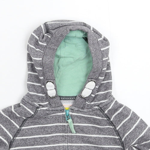 TU Baby Grey Striped  Jacket  Size 9-12 Months