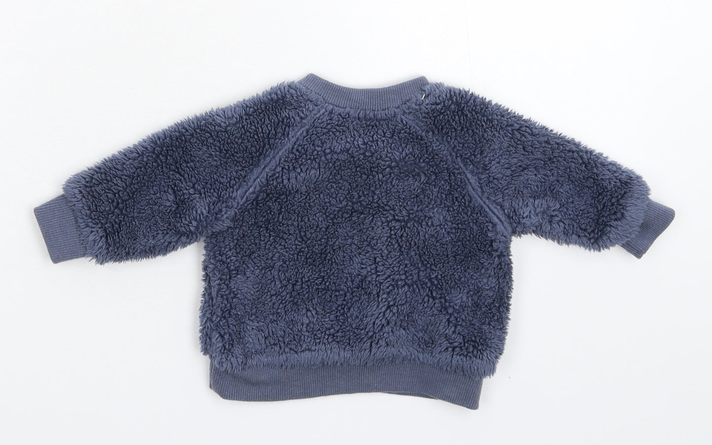 Nutmeg Boys Blue   Pullover Jumper Size 0-3 Months