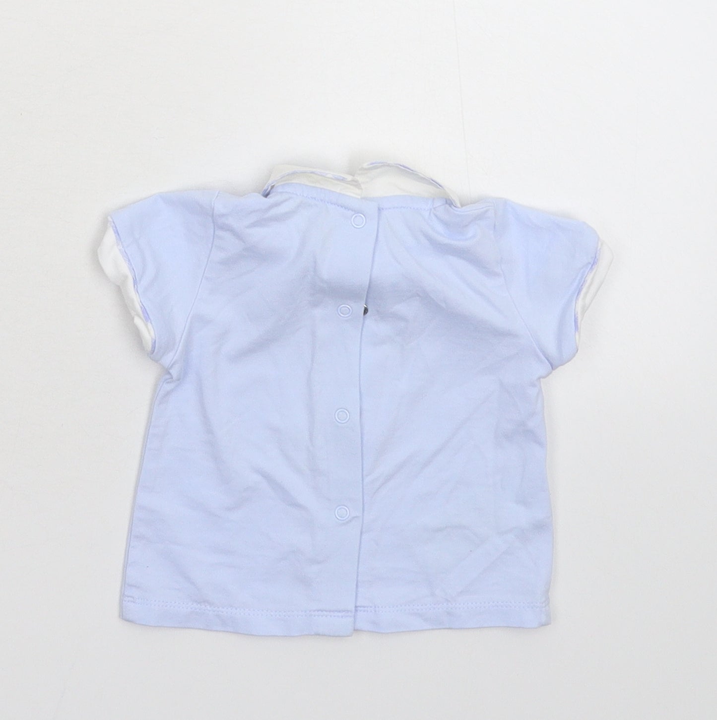 Mayoral Boys Blue   Basic T-Shirt Size 0-3 Months