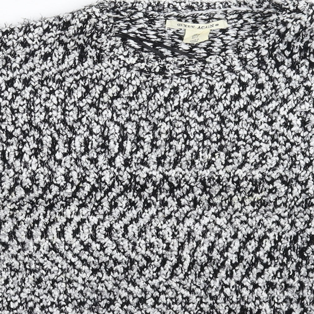 Yet Again Womens Multicoloured  Knit Pullover Jumper Size S