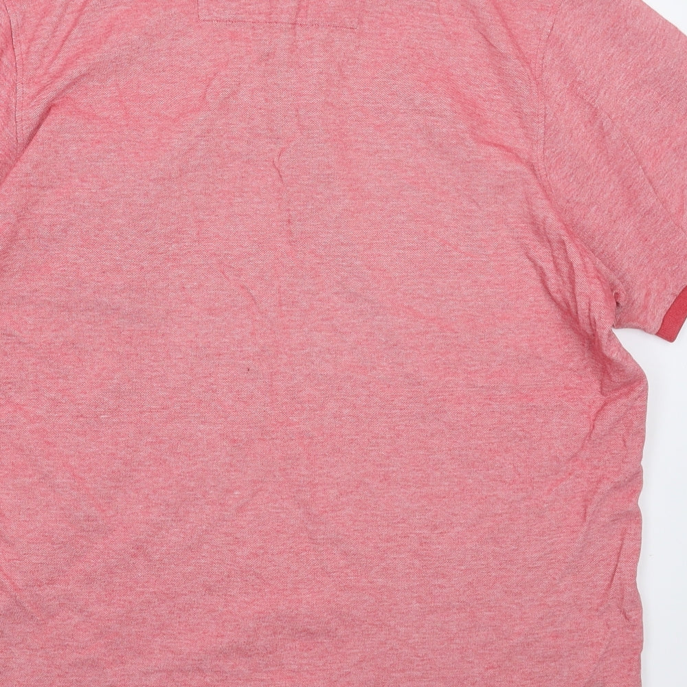 Atlantic Bay Mens Pink    Polo Size XL