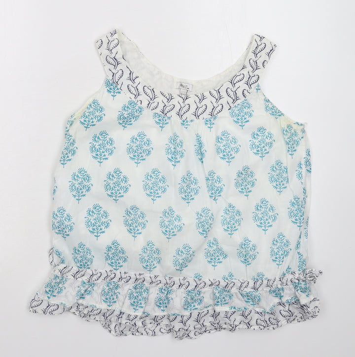 Klass Womens White   Basic Tank Size 14