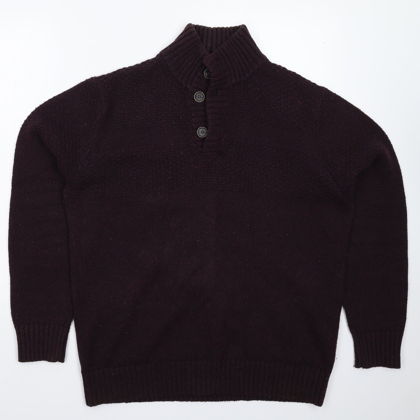 RJR.John Rocha Mens Brown  Knit Pullover Jumper Size L