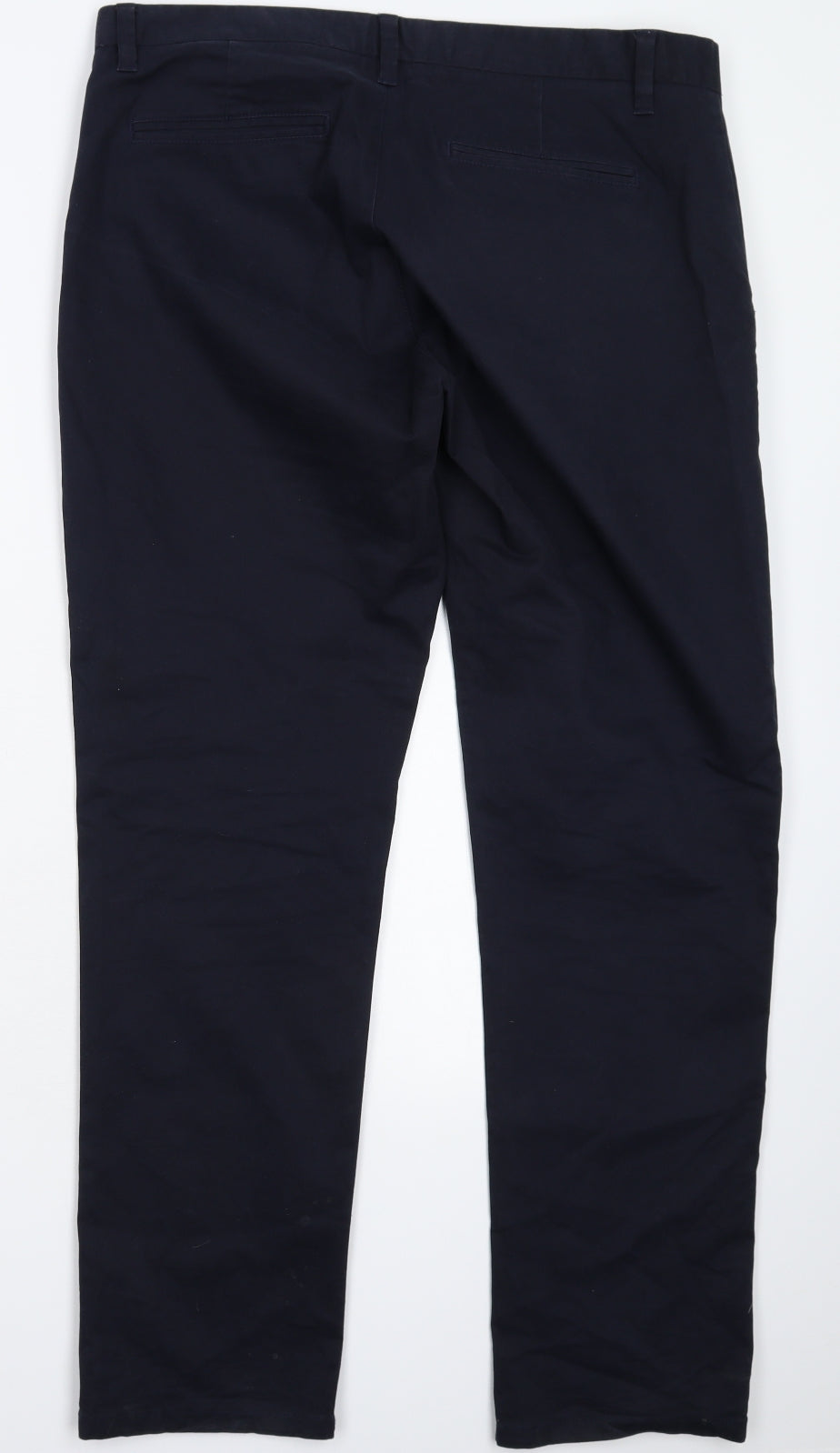NEXT Mens Blue   Chino Trousers Size 36 L32 in