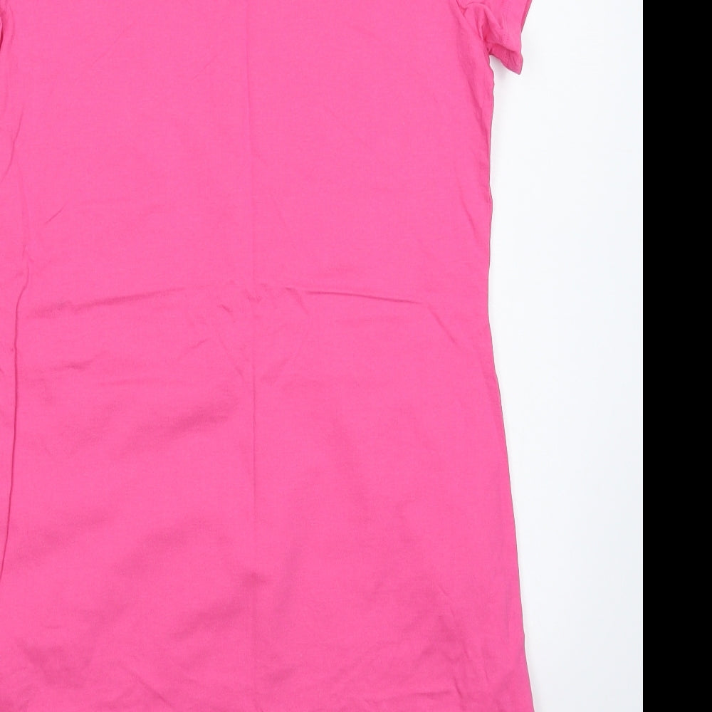 George Womens Pink   T-Shirt Dress  Size 14
