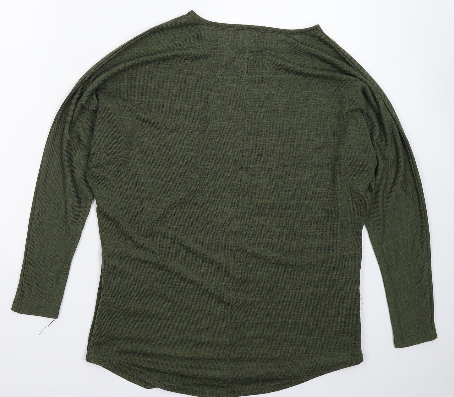 New Look Womens Green  Knit Pullover Jumper Size S