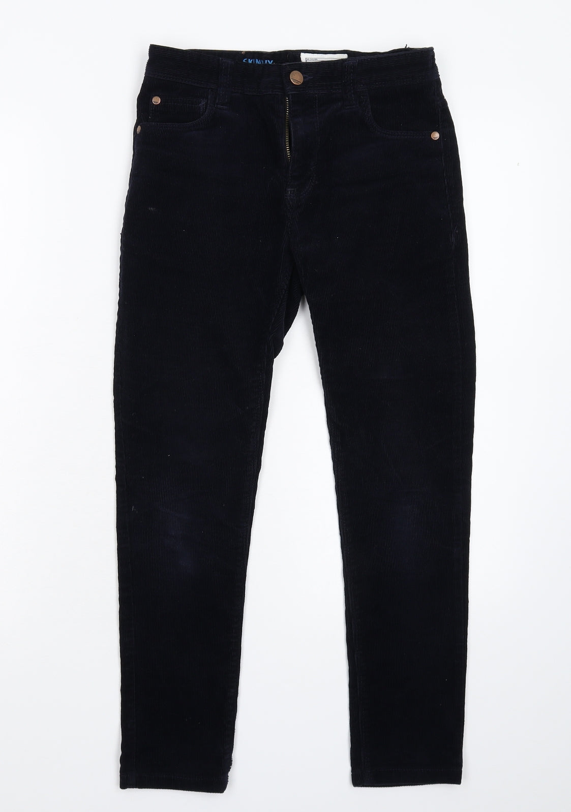 NEXT Boys Blue  Corduroy Capri Trousers Size 10 Years