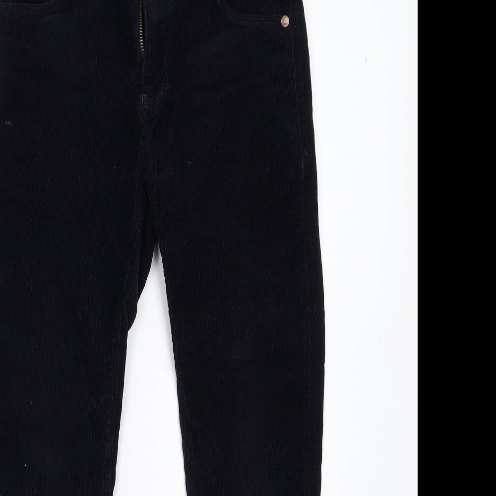 NEXT Boys Blue  Corduroy Capri Trousers Size 10 Years