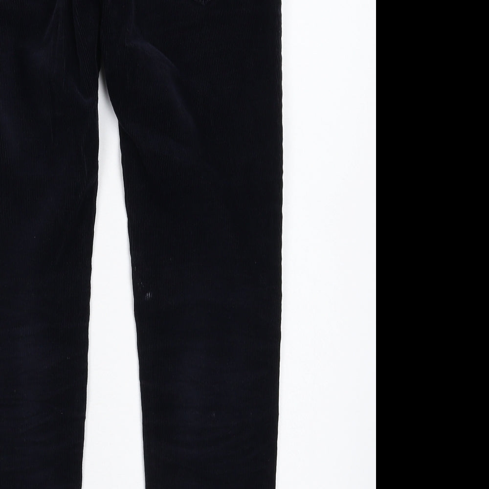 NEXT Boys Blue  Corduroy Capri Trousers Size 10 Years